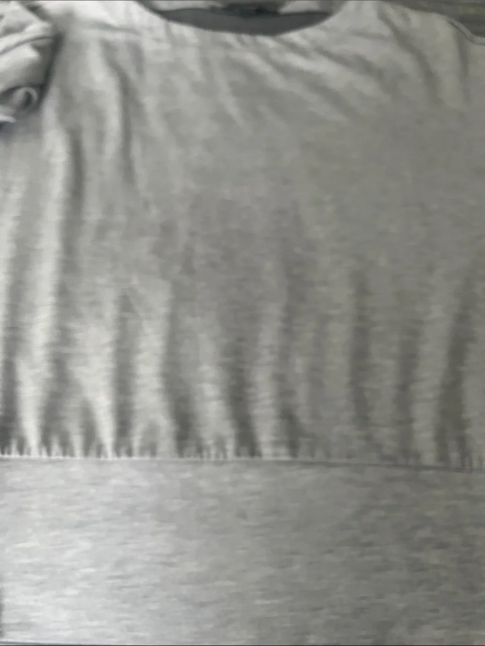 White House Black Market Light Gray Pullover Sweatshirt